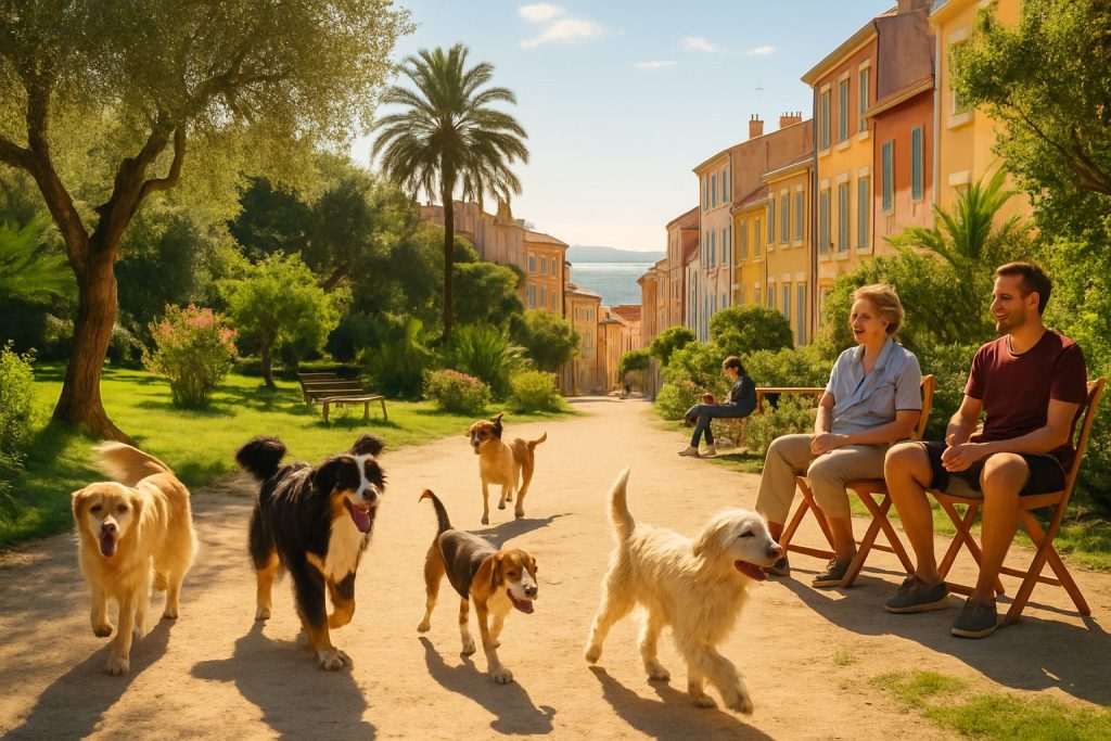 découvrez les jardins publics de marseille où vos chiens sont les bienvenus pour une promenade agréable en pleine nature.