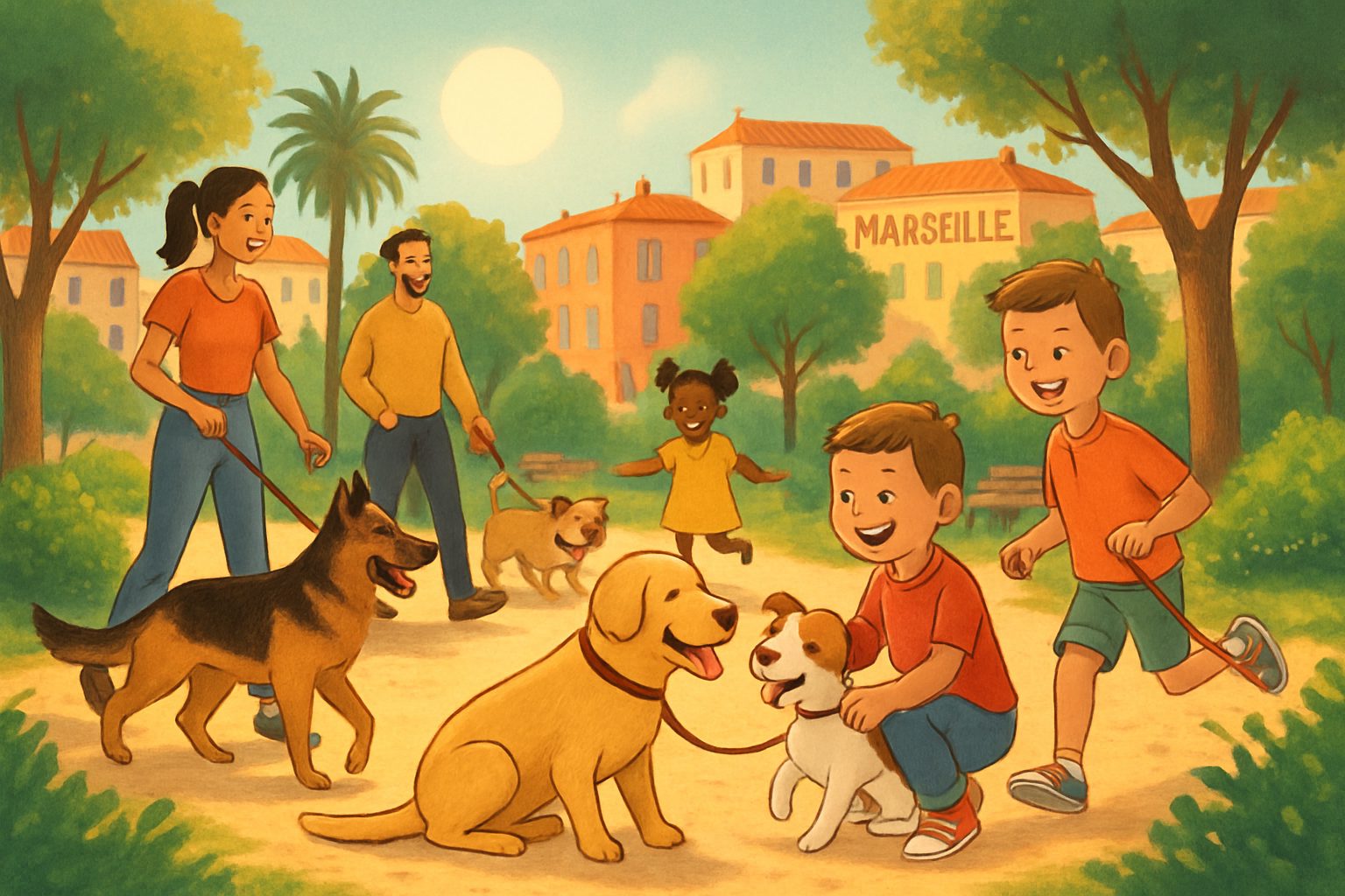 dĂ©couvrez les jardins publics de marseille oĂč vos chiens peuvent se promener librement et profiter d'espaces verts adaptĂ©s Ă leurs besoins.