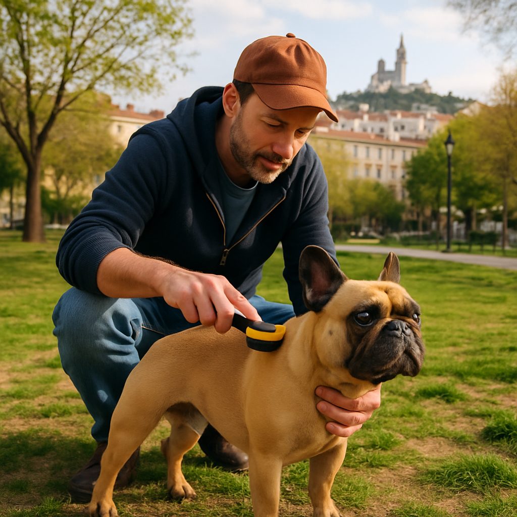 découvrez comment choisir la brosse idéale pour entretenir efficacement le pelage de votre bouledogue français et préserver sa santé et son éclat.